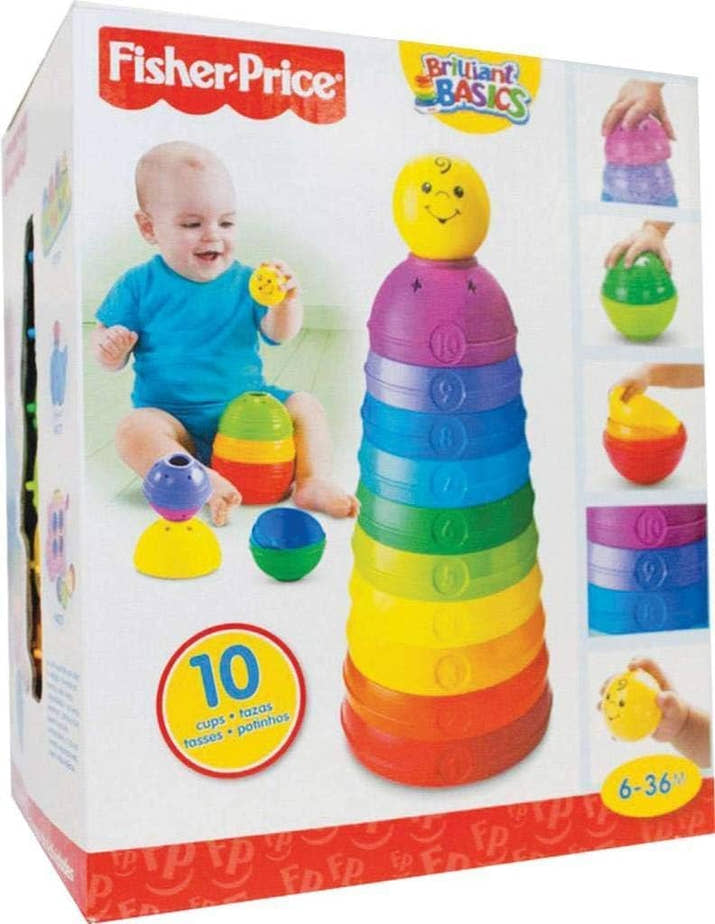 Potinhos Coloridos Fisher-Price™ para Aprender e Brincar