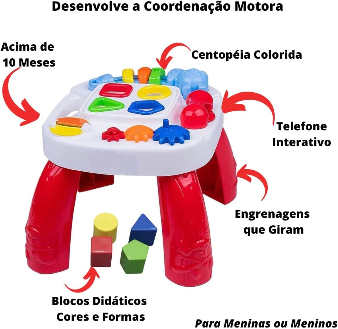 Mesa Didática Criativa para Crianças™