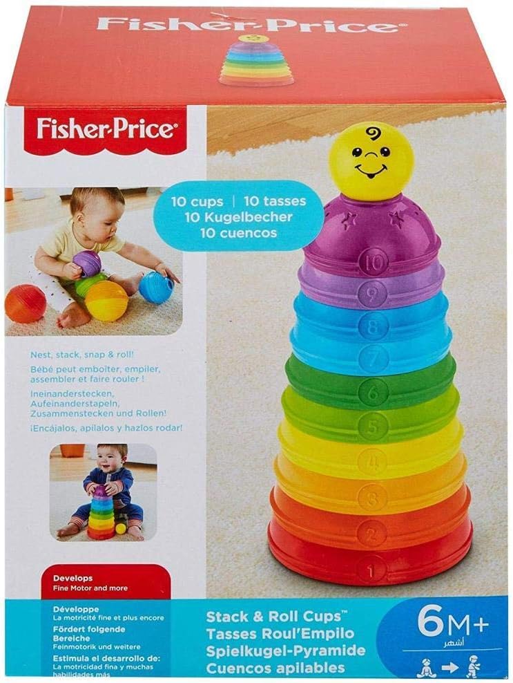 Potinhos Coloridos Fisher-Price™ para Aprender e Brincar